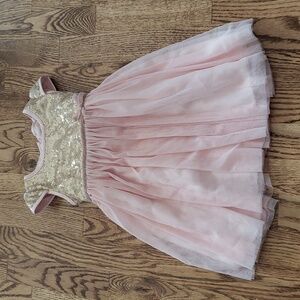 (24M) Sugar Plum Sequin Bodice Fit & Flare Formal Dress Party Wedding Feminine